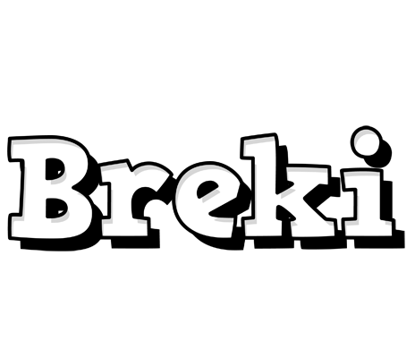 Breki snowing logo
