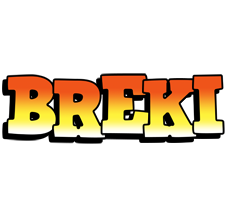 Breki sunset logo