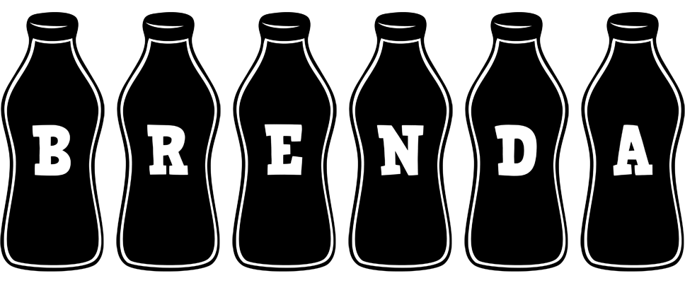 Brenda bottle logo