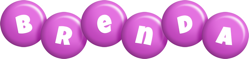 Brenda candy-purple logo