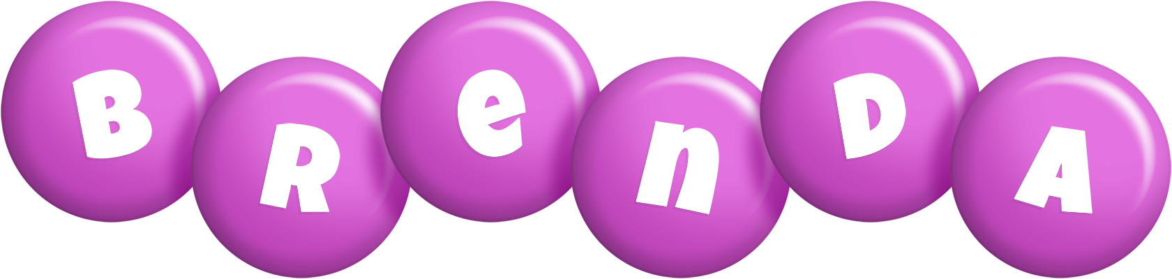 Brenda candy-purple logo