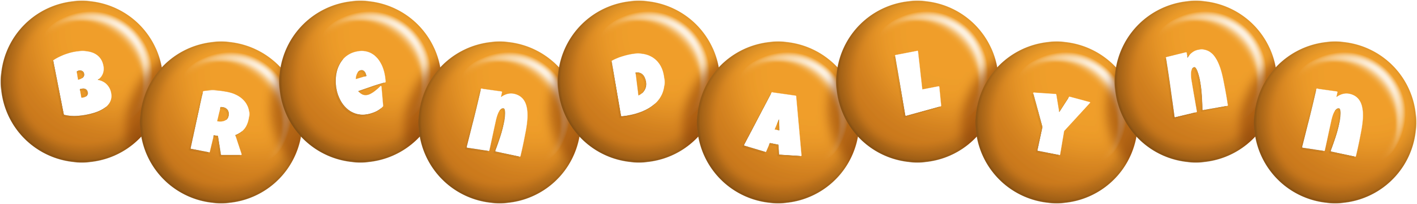 Brendalynn candy-orange logo