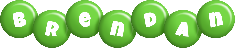 Brendan candy-green logo