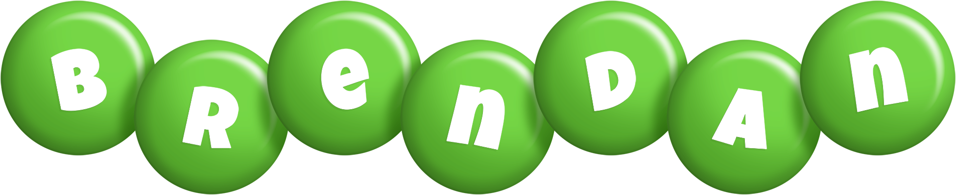 Brendan candy-green logo