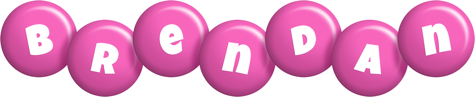 Brendan candy-pink logo
