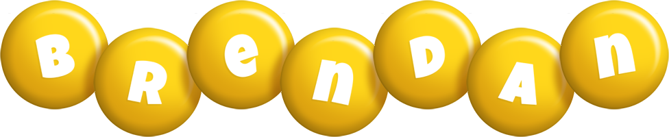 Brendan candy-yellow logo