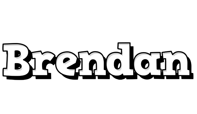 Brendan snowing logo