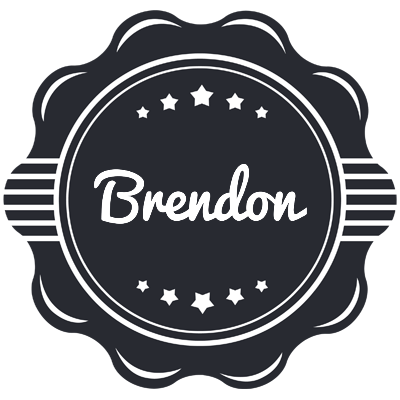 Brendon badge logo