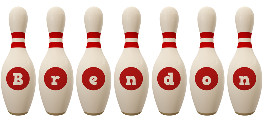 Brendon bowling-pin logo
