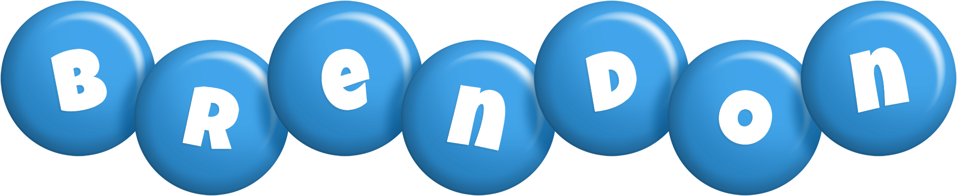 Brendon candy-blue logo