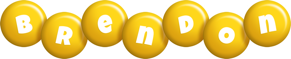 Brendon candy-yellow logo