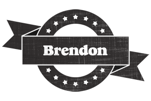 Brendon grunge logo