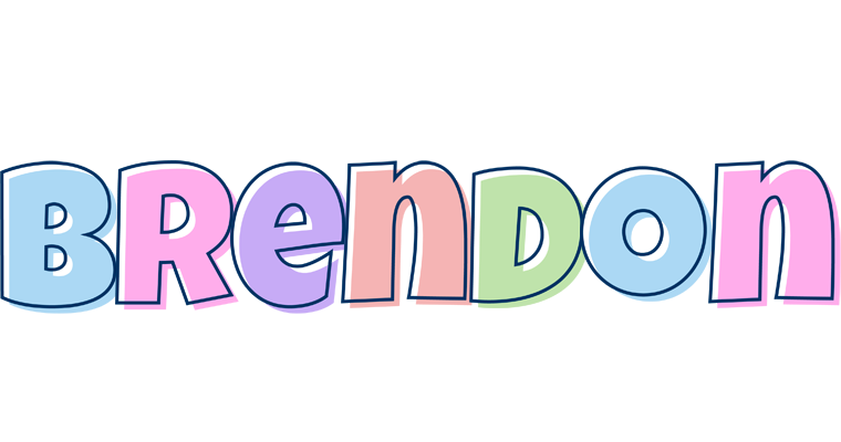 Brendon pastel logo