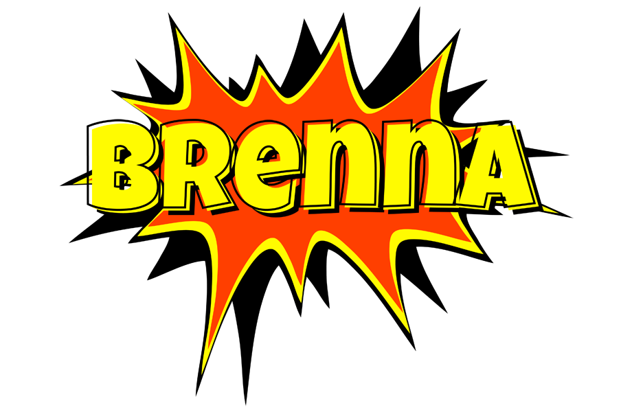 Brenna bazinga logo