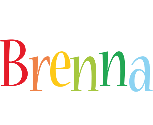 Brenna birthday logo