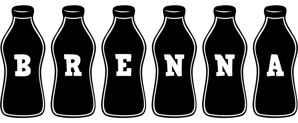 Brenna bottle logo
