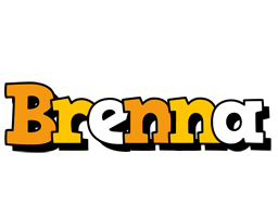 Brenna cartoon logo