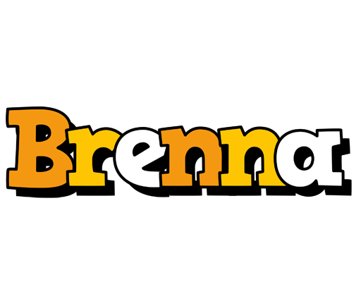Brenna cartoon logo