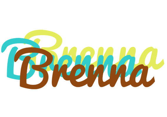 Brenna cupcake logo