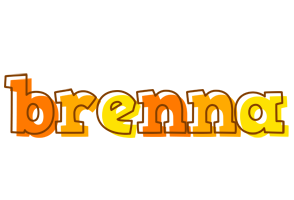 Brenna desert logo