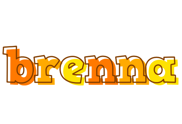 Brenna desert logo