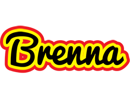 Brenna flaming logo