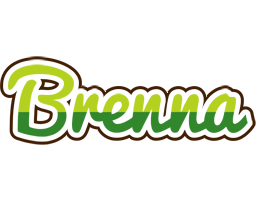 Brenna golfing logo