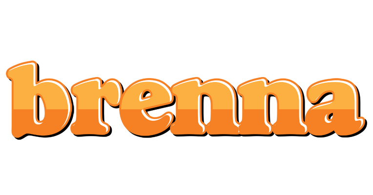 Brenna orange logo