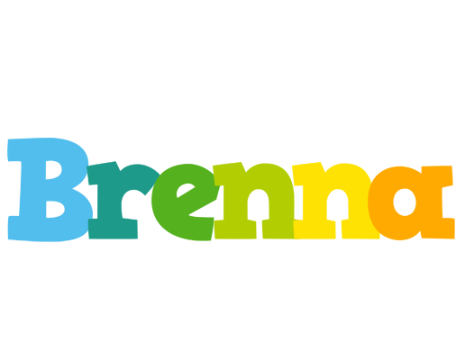 Brenna rainbows logo