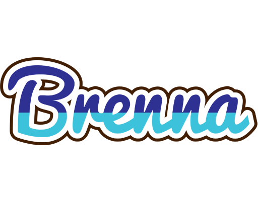 Brenna raining logo