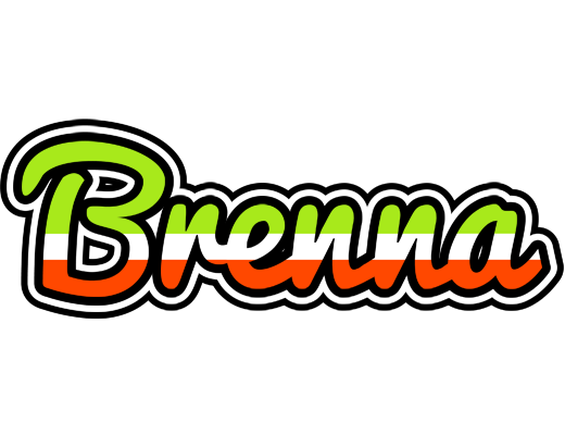 Brenna superfun logo
