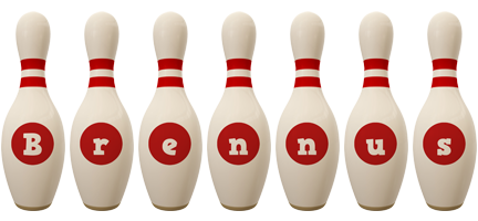 Brennus bowling-pin logo