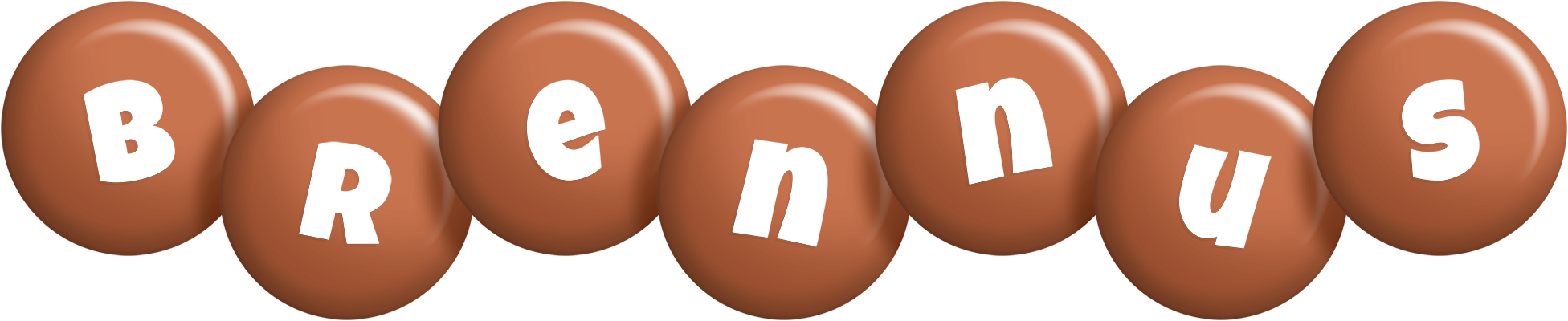 Brennus candy-brown logo