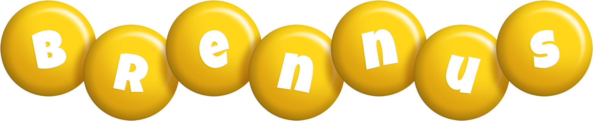 Brennus candy-yellow logo
