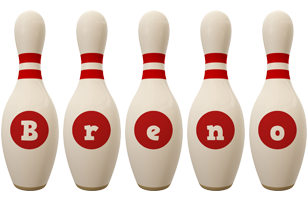 Breno bowling-pin logo