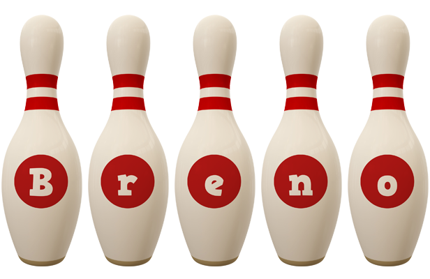 Breno bowling-pin logo