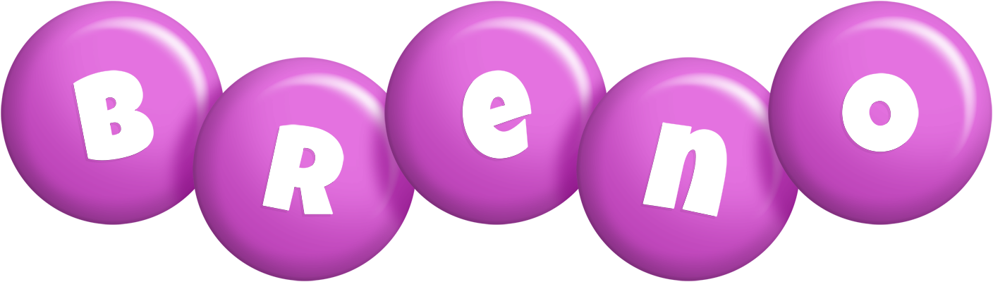 Breno candy-purple logo