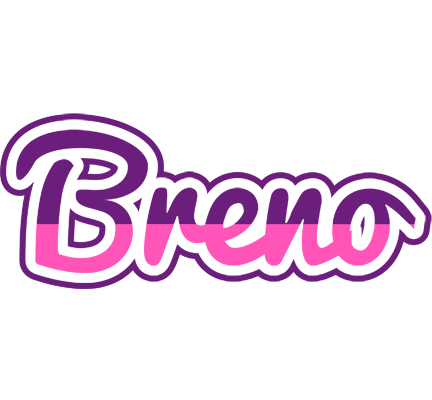 Breno cheerful logo