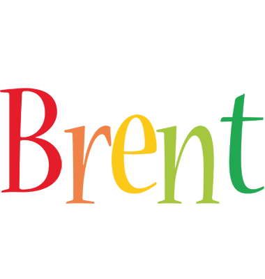 Brent birthday logo