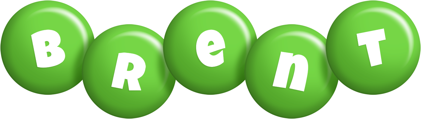 Brent candy-green logo