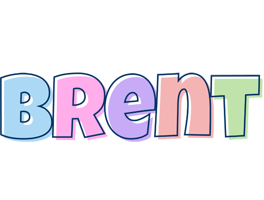 Brent pastel logo
