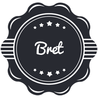 Bret badge logo