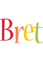 Bret birthday logo