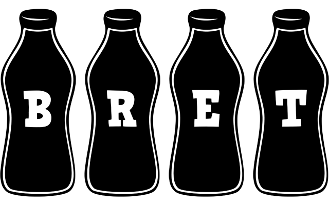Bret bottle logo