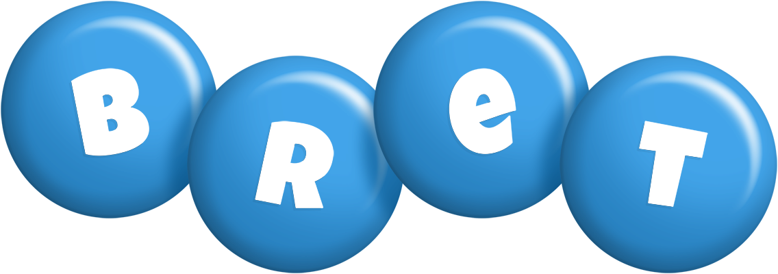 Bret candy-blue logo