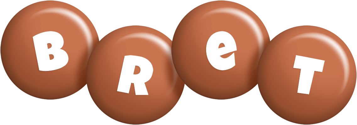 Bret candy-brown logo