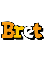 Bret cartoon logo