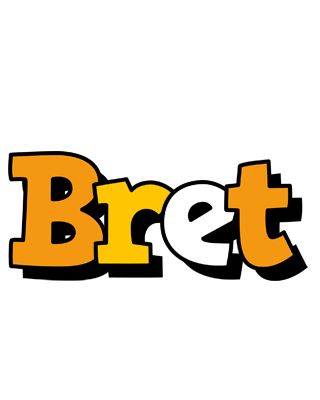 Bret cartoon logo