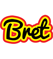 Bret flaming logo