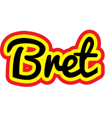 Bret flaming logo